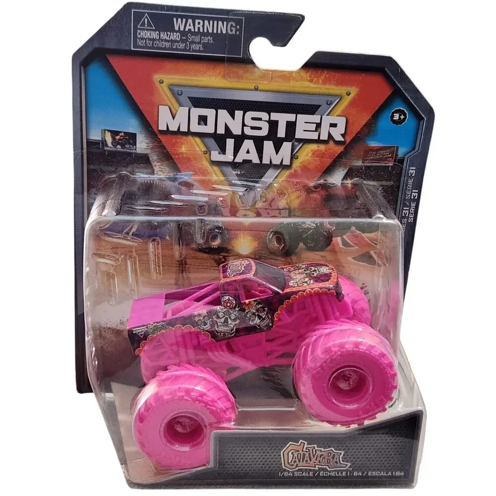 Monster Jam Megalodon Max-D Dragon‎ Calavera Zombie Die-Cast Trucks